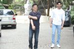 Suniel Shetty with son Ahan was spotted at Sajid Nadiadwala